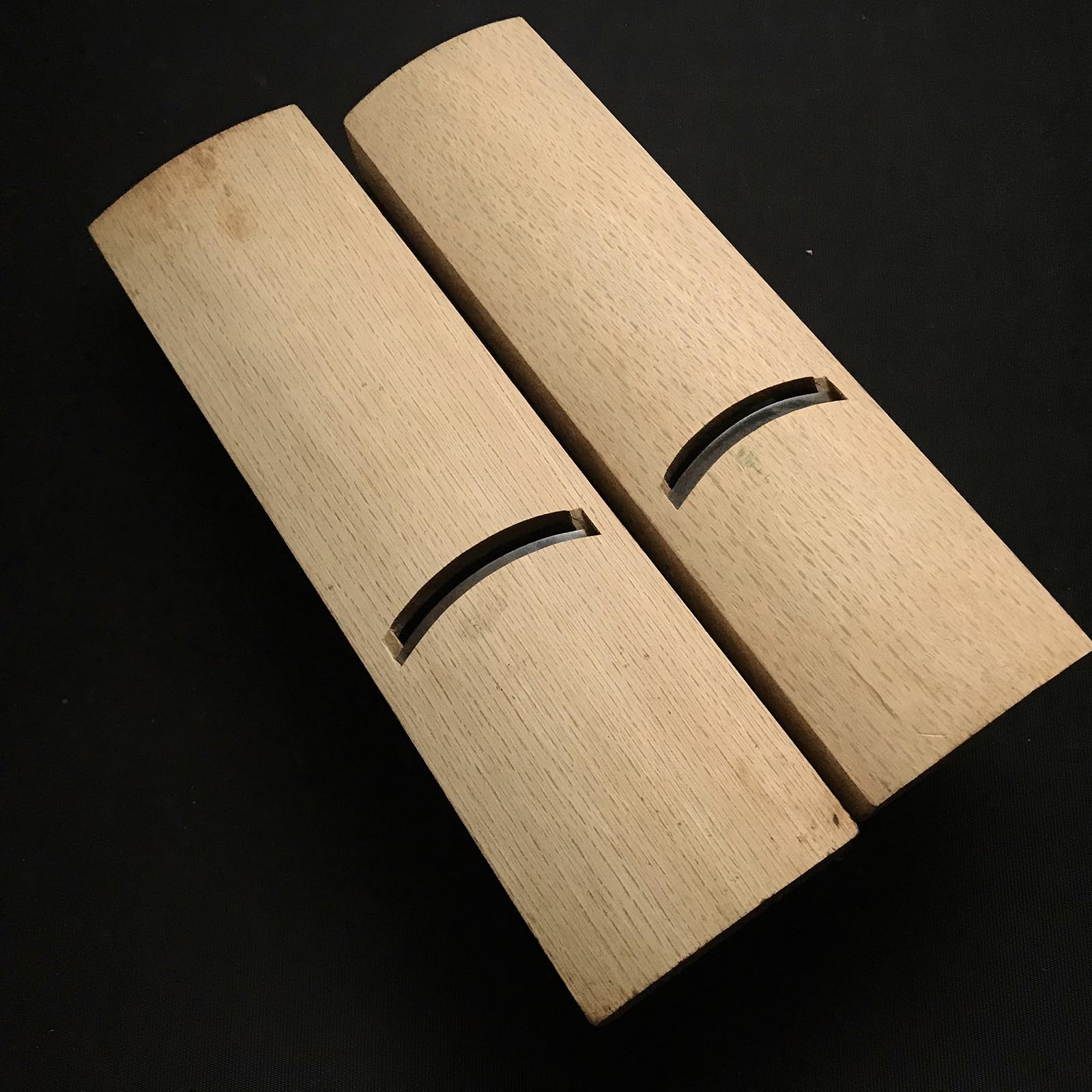 Old stock Kuniaki Rounding Plane (Sotomaru-Kanna) 掘出し物 国明 外丸鉋 54mm 60mm