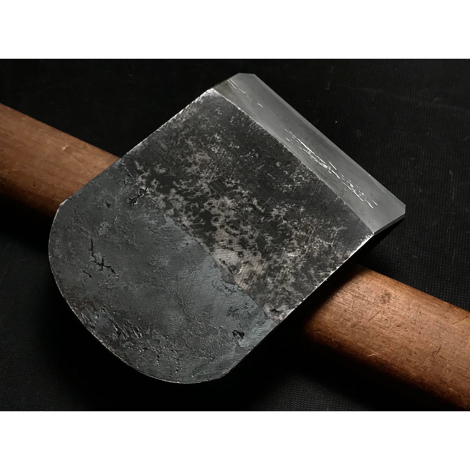 Lightly used Shigenobu Smoothing Plane (Kanna) by Mosaku With New Koyoshiya dai  中古 茂延 も作 仕上げ鉋  80mm