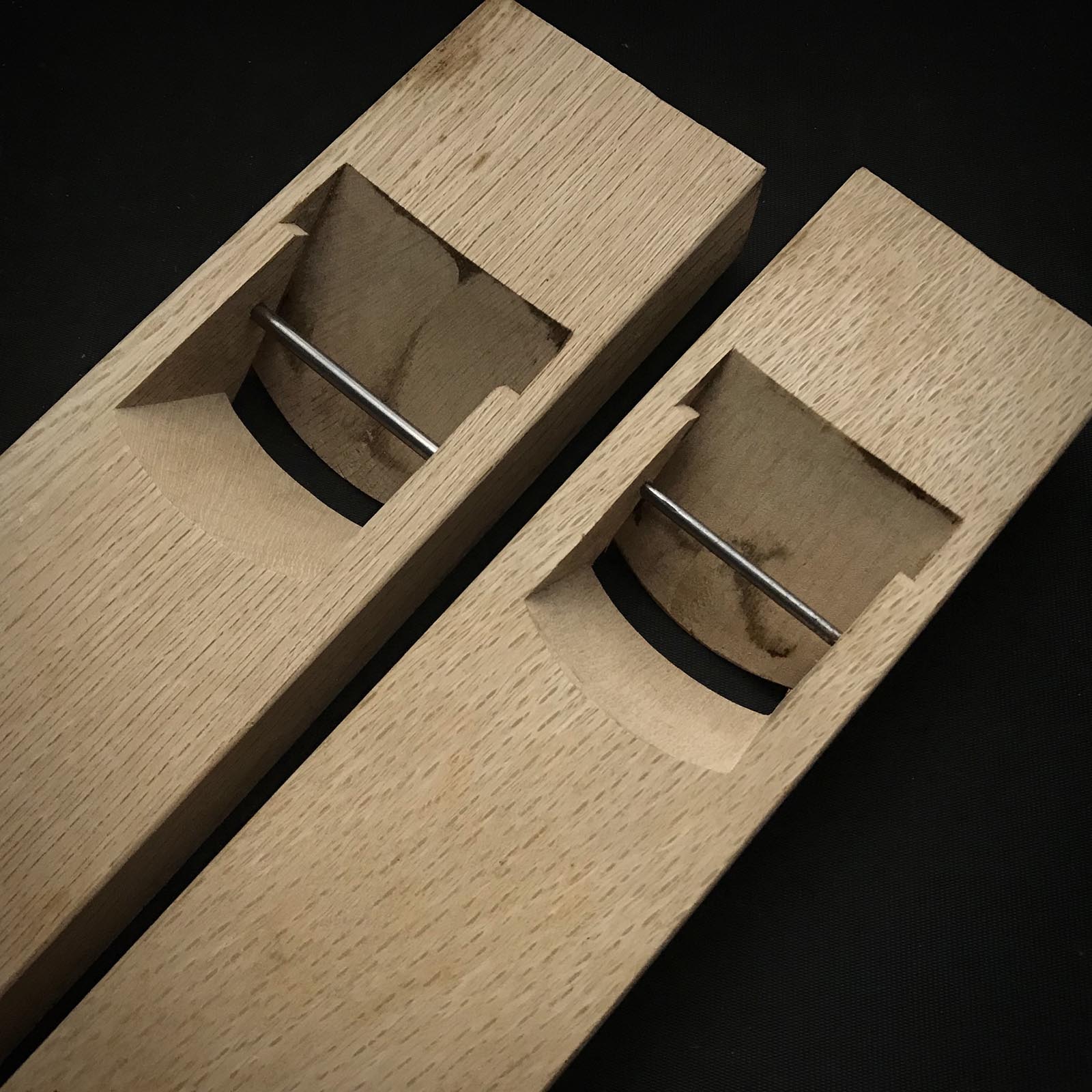 Old stock Kuniaki Rounding Plane (Sotomaru-Kanna) 掘出し物 国明 外丸鉋 54mm 60mm