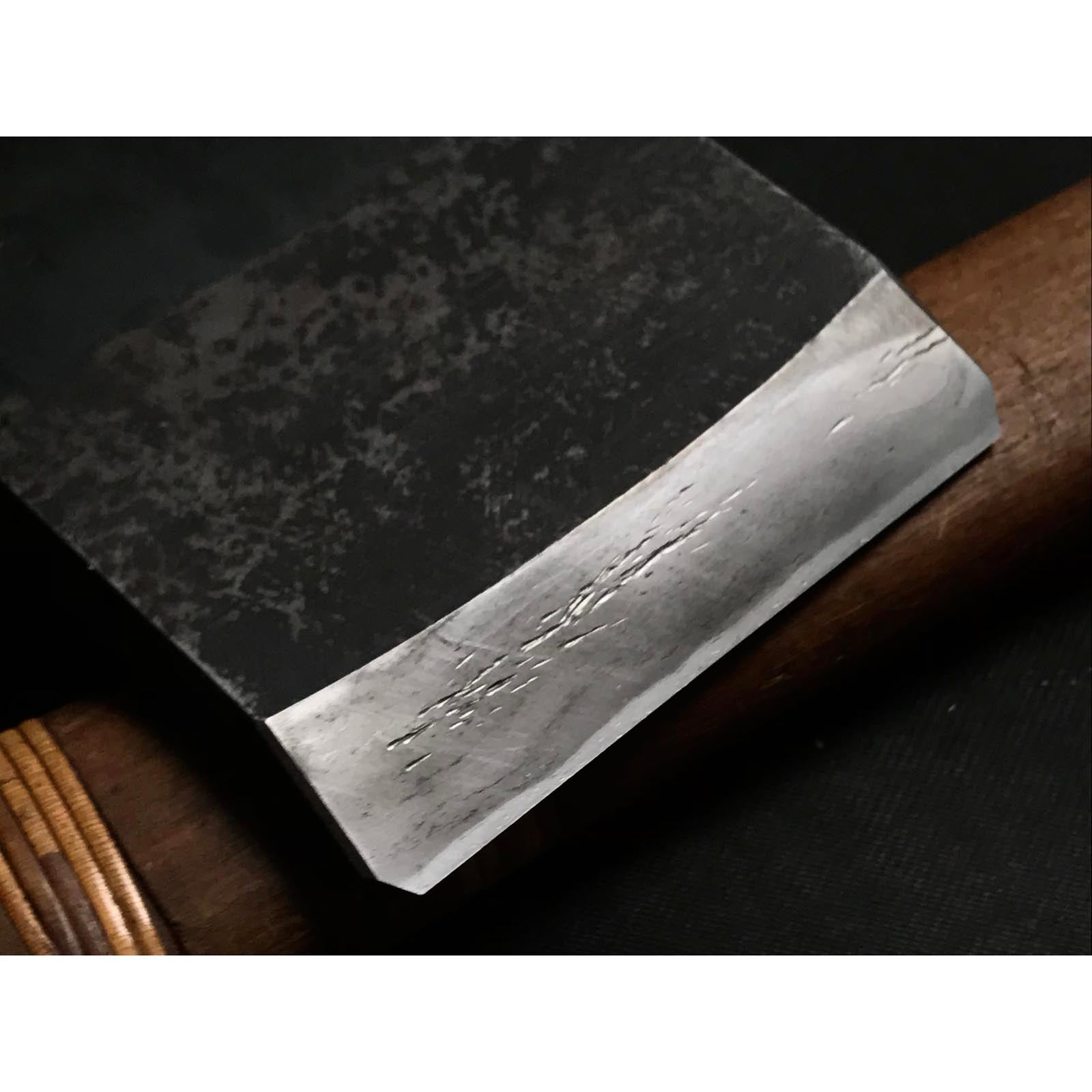 Lightly used Shigenobu Smoothing Plane (Kanna) by Mosaku With New Koyoshiya dai  中古 茂延 も作 仕上げ鉋  80mm