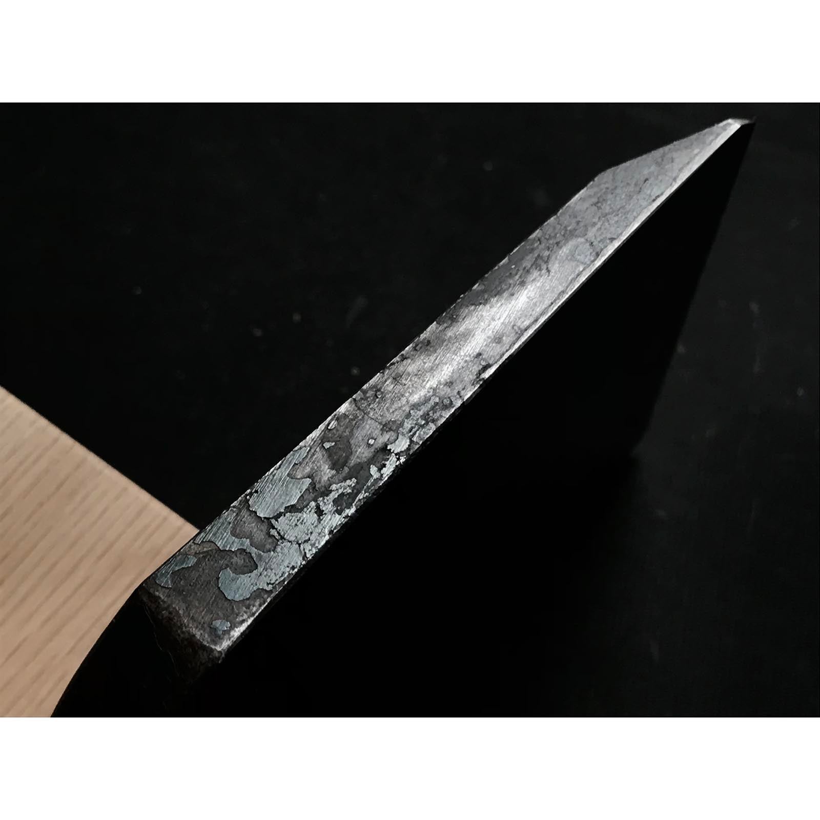 Lightly used Shigenobu Smoothing Plane (Kanna) by Mosaku With New Koyoshiya dai  中古 茂延 も作 仕上げ鉋  80mm