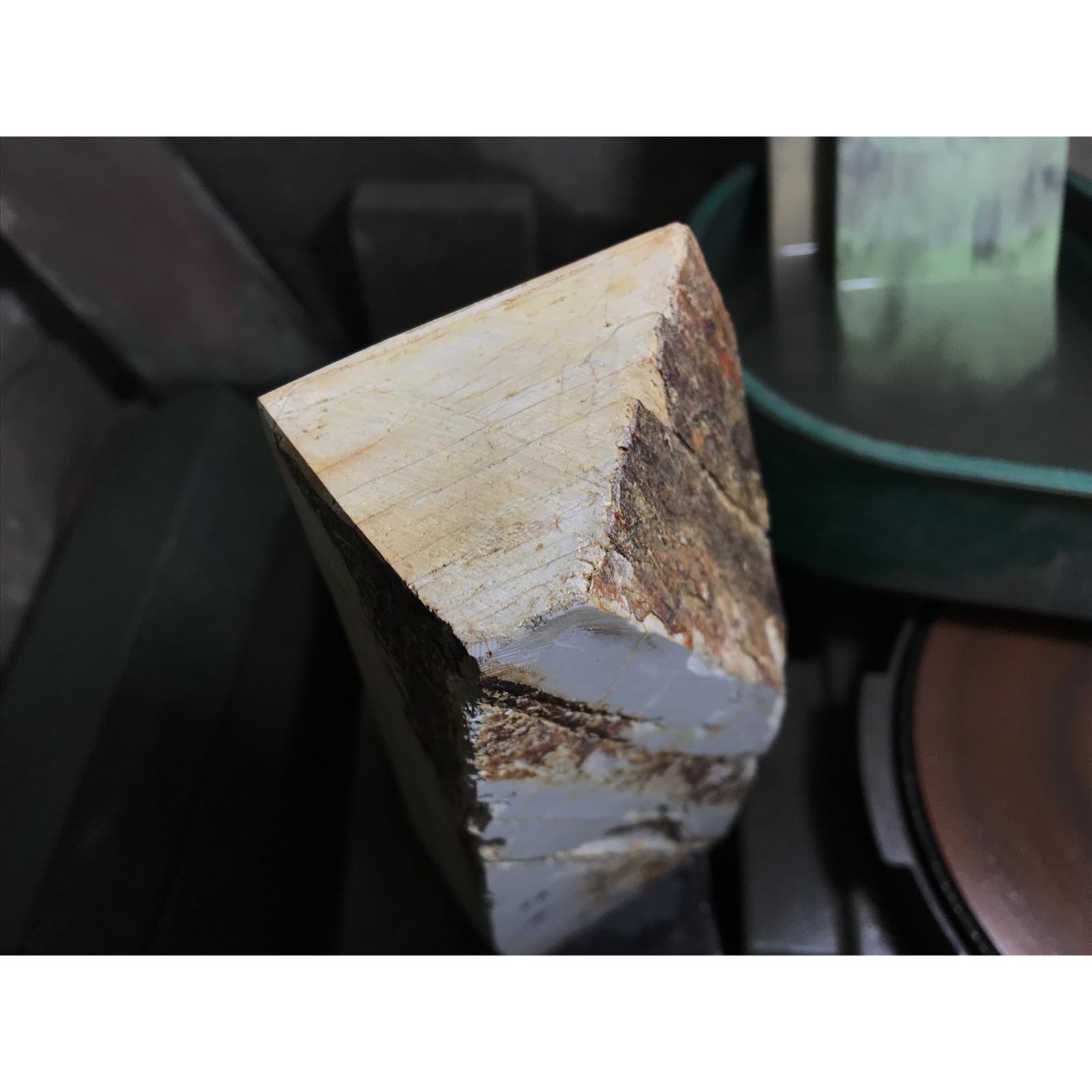 #O31 Okudo Suita Japanese Natural  finishing Stones Tools Hone 天然仕上げ砥石 奥殿 卵色巣板