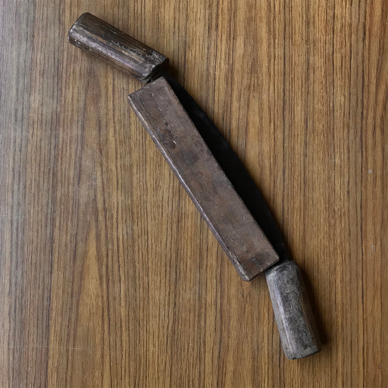 銑 Sen |  Woodworking Drawknife | 手作り Hand-made | 鞘付