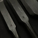 Kanetake Timber chisels by Takahashi Norikazu 高橋典三作 カネ武 叩鑿 Tatakinomi 24,30,48mm