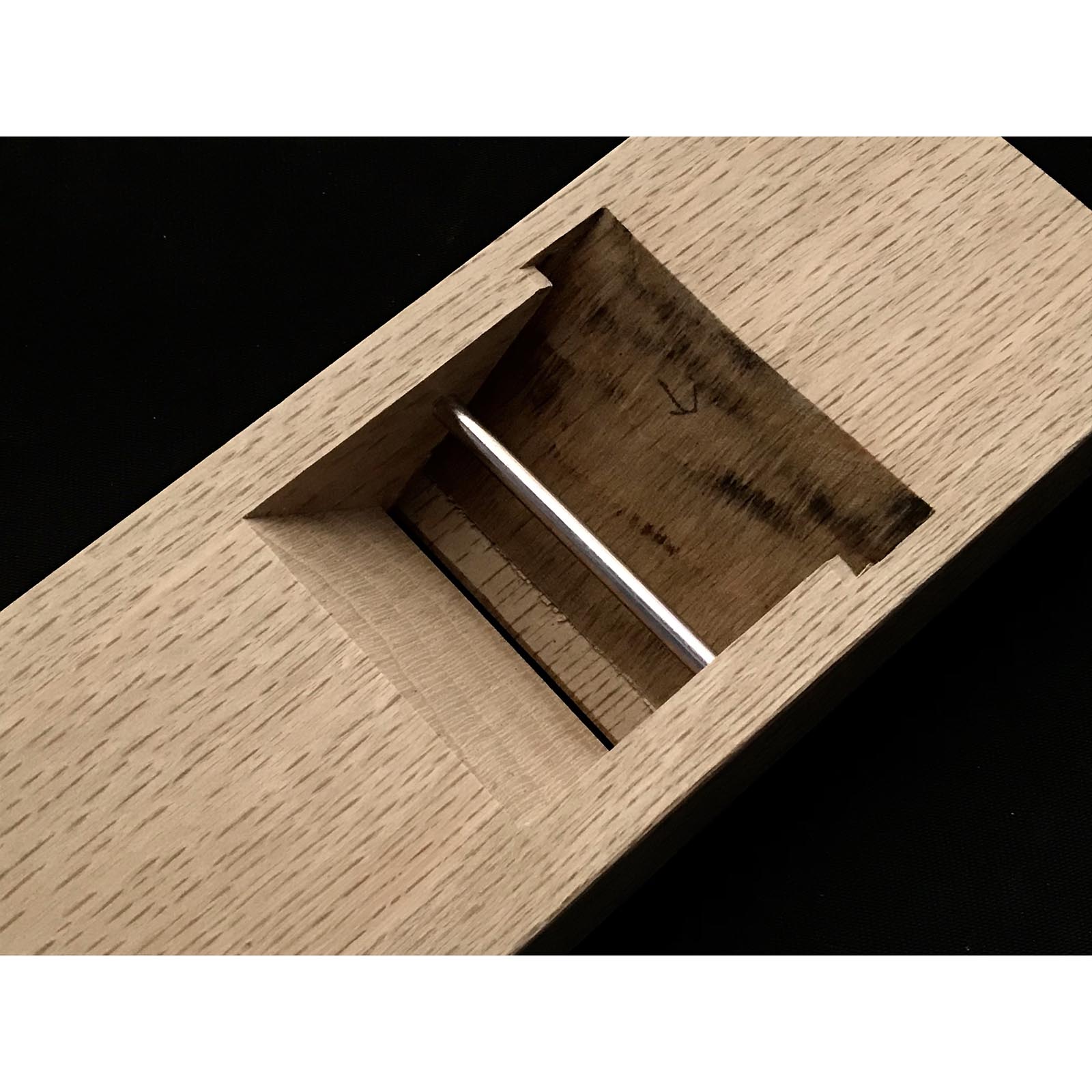 Old stock Kyonokiwami Smoothing Plane (Kanna) by Yamakuchi Fusahito  掘出し物 山口房一作 京乃極 仕上げ鉋  70mm