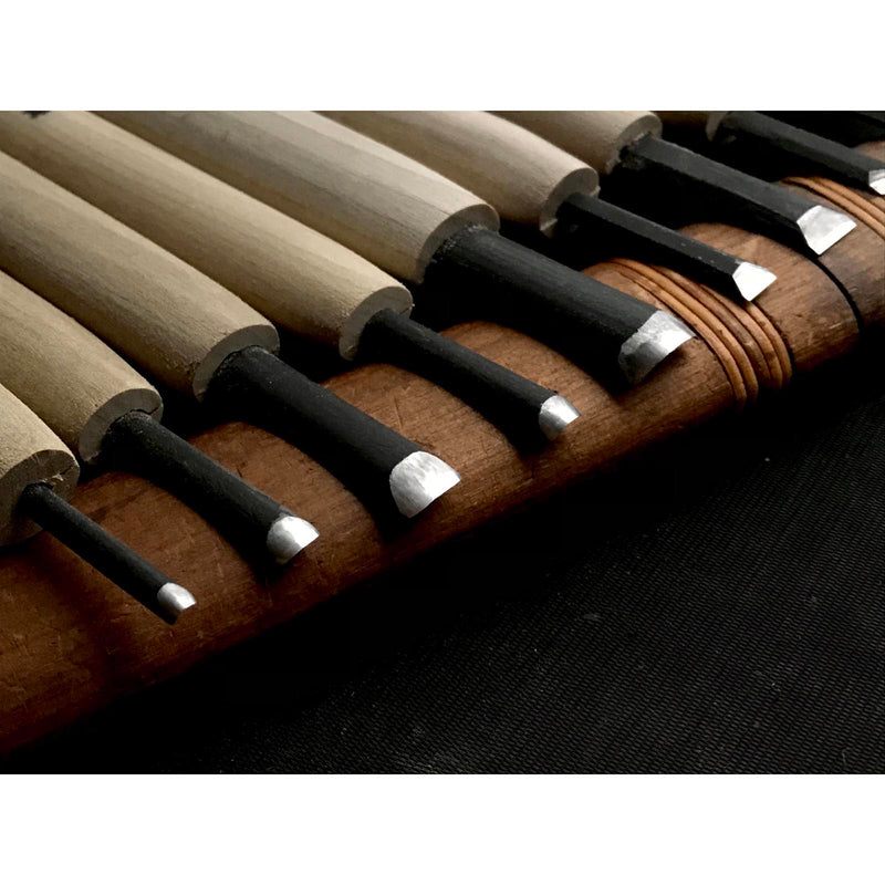 Chotousei Carving chisels set Professional level 彫刀晟 小倉彫刻刃物製作所 専門用 彫刻刀セット Chokokuto