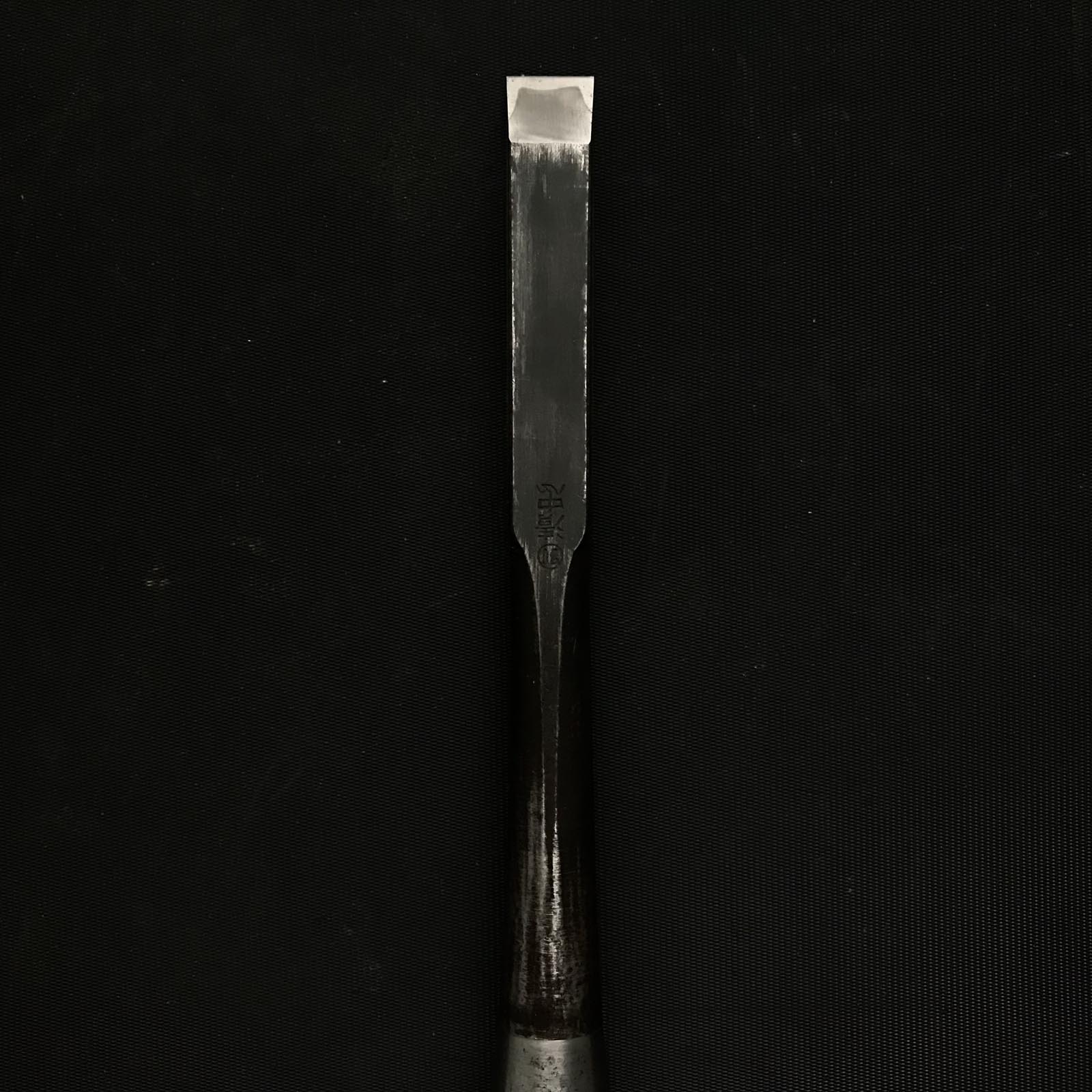 Used Kiyotada Timber chisels by Shimamura Kouzaburou 嶋村幸三郎作 清忠 叩き鑿 鞘付 Tatakinomi 15mm