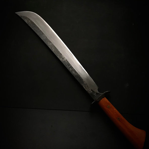 Old stock Kaneharu Mountain Knife Double edged 掘出し物 包春 山刀 両刃 400mm