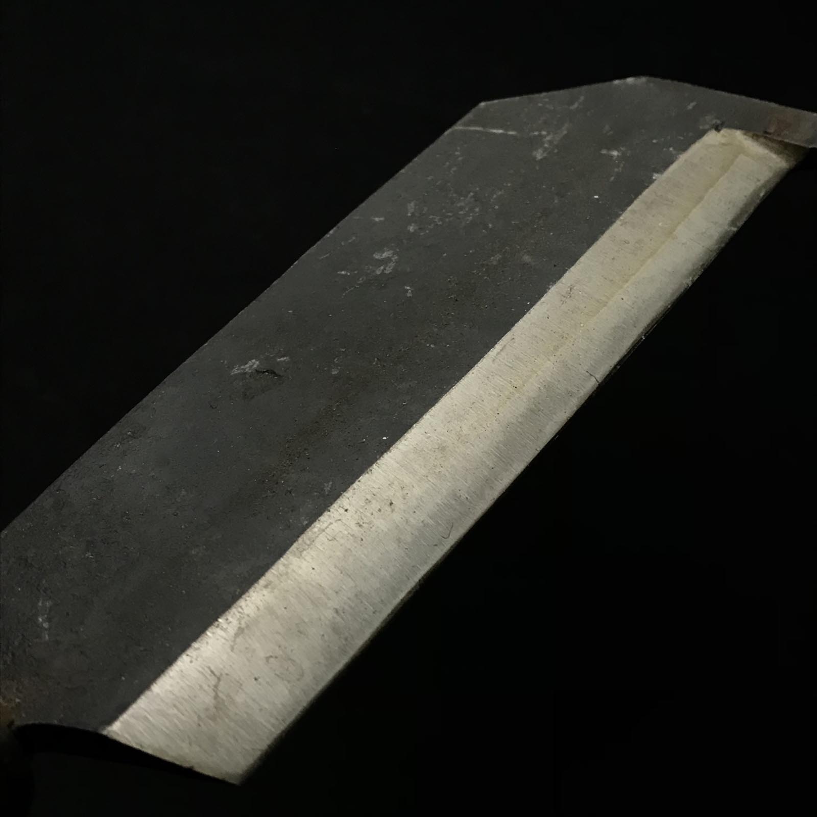 Old stock Single edged Nata right hand  掘出し物 無印 鉈 片刃 右  160mm