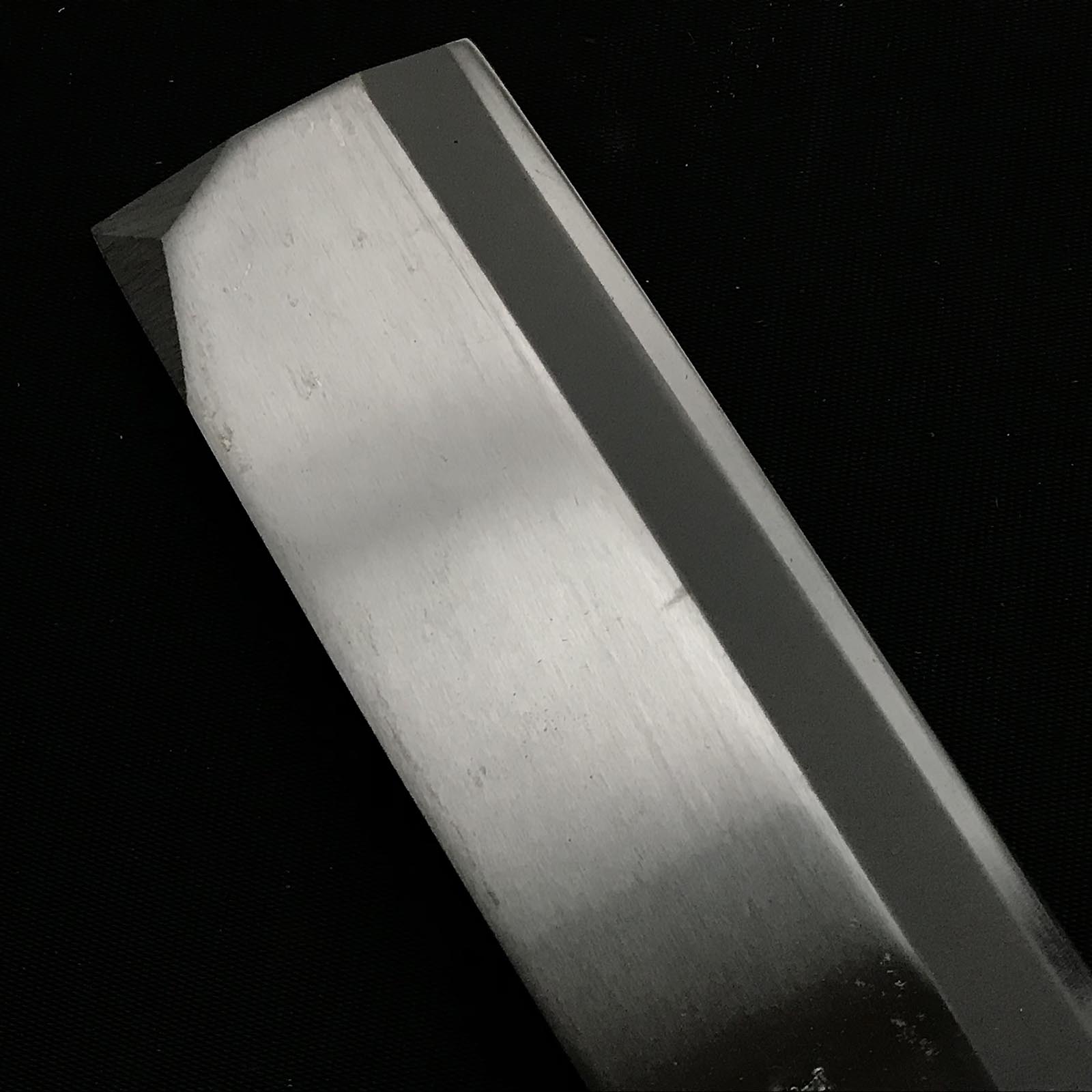 Old stock Tadahiro Single edged Nata right hand  掘出し物 正弘別打 鉈 片刃 磨き仕上げ 右  180mm