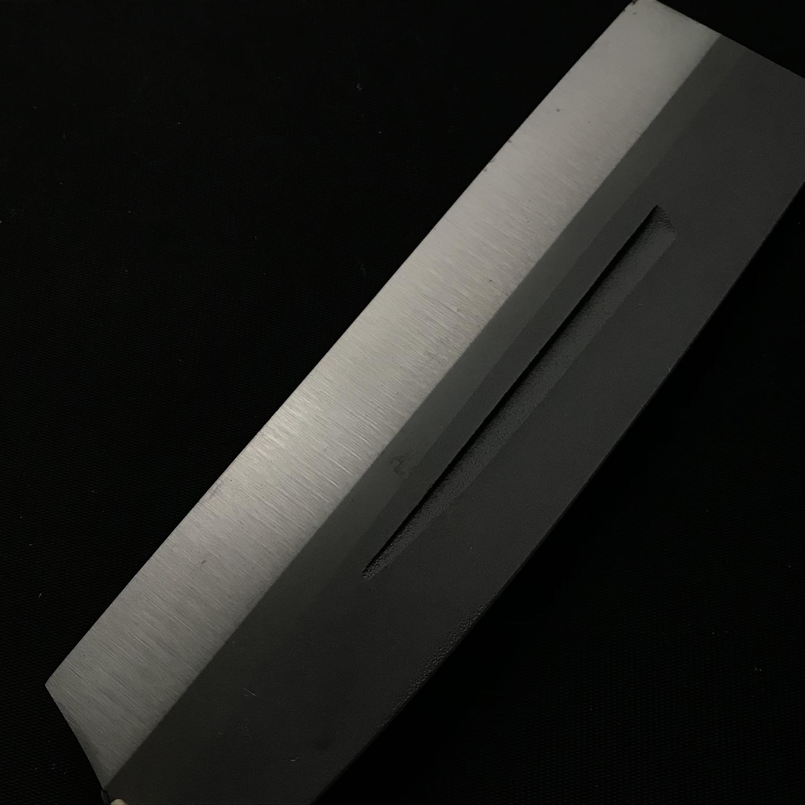 Old stock Tadahiro Single edged Nata right hand  掘出し物 正弘別打 鉈 片刃 磨き仕上げ 右  180mm