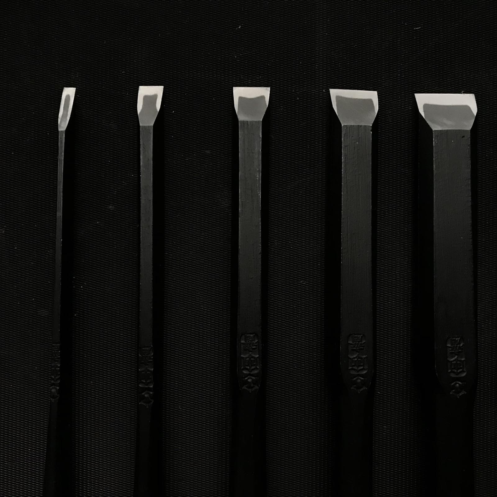 Tasai Shorter Medium Timber chisels set (Chutatakinomi) 田斎 田齋明夫氏 中叩き組鑿 10本組