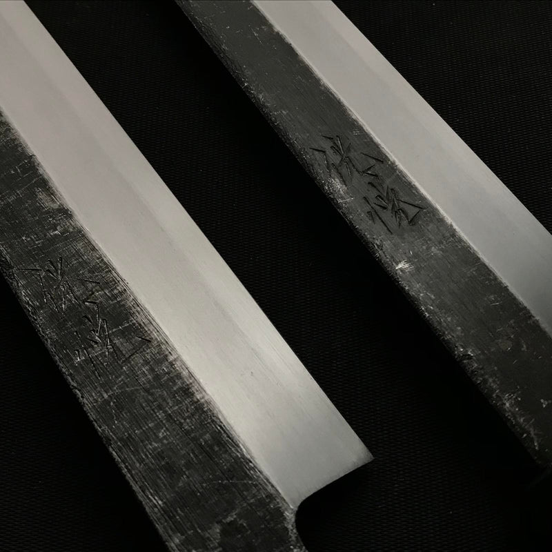 Kouetsu Blacksmith Finish Yanagiba Bocho With White steel #2  侊悦 白紙2号鋼 黒打 柳刃包丁 240mm 270mm