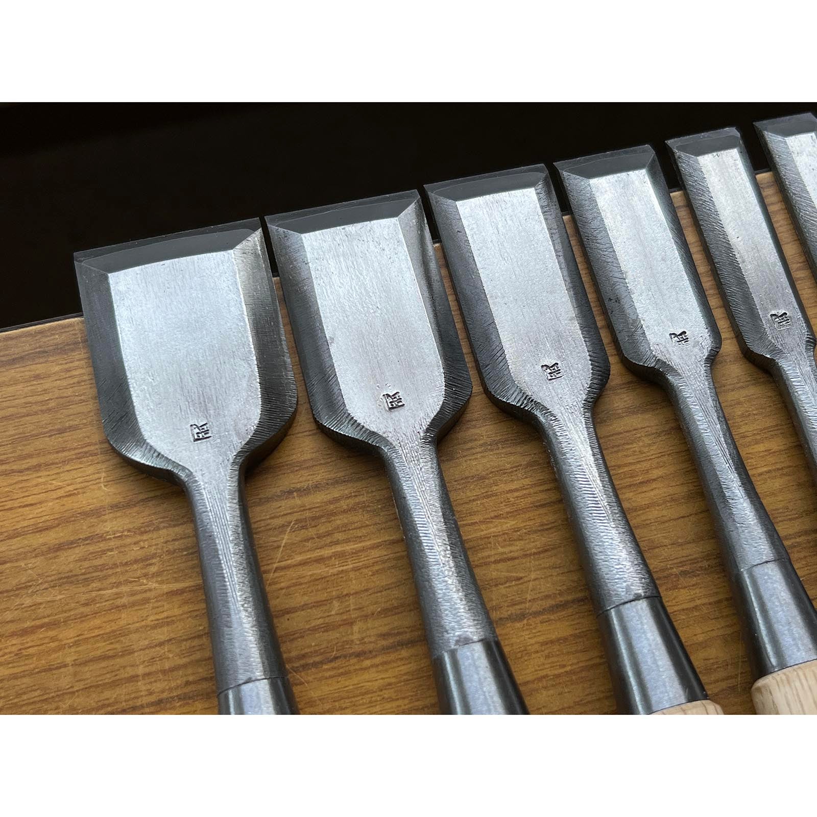 Kanetake File finish Bench chisels set by Takahashi Norikazu 高橋