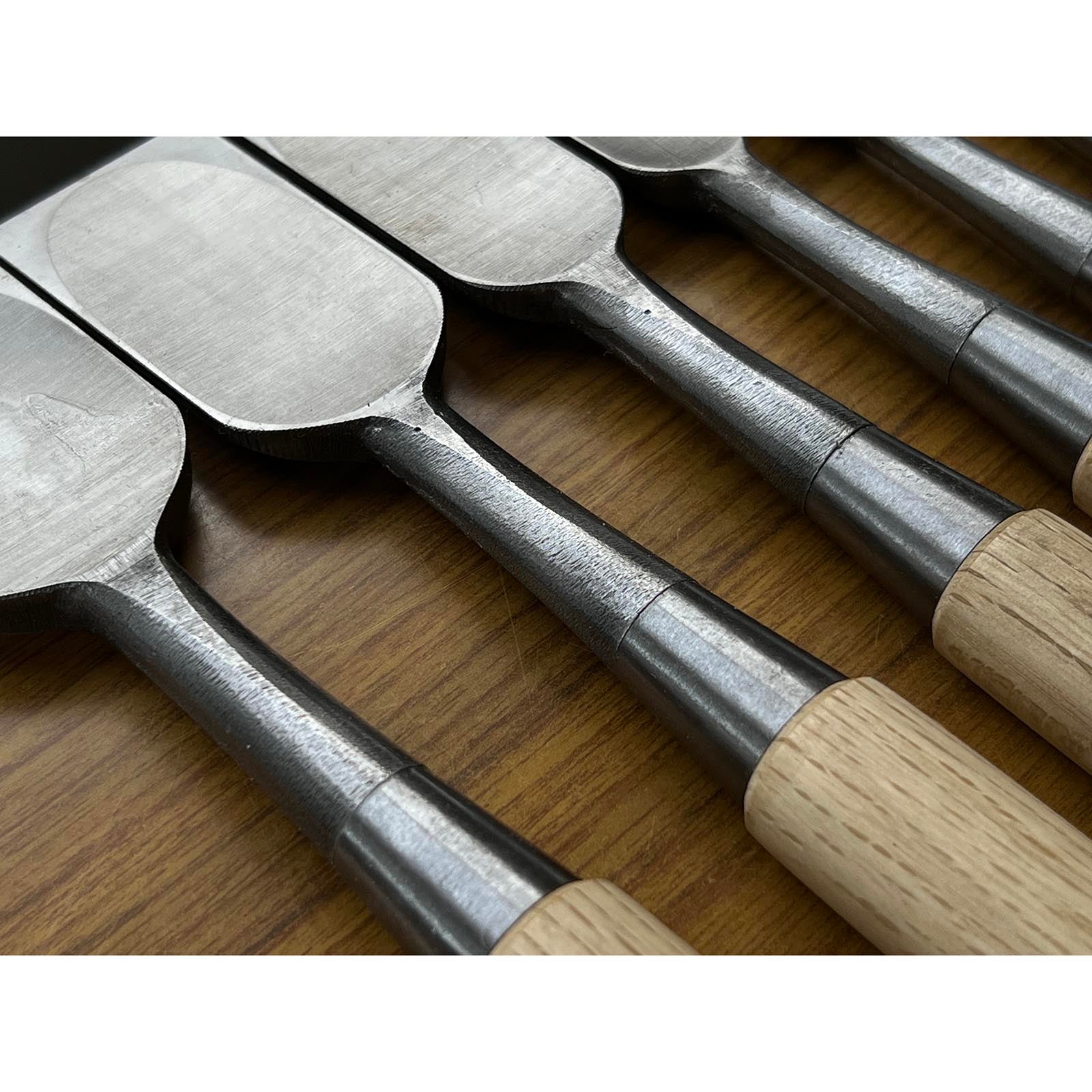 Kanetake File finish Bench chisels set by Takahashi Norikazu 高橋