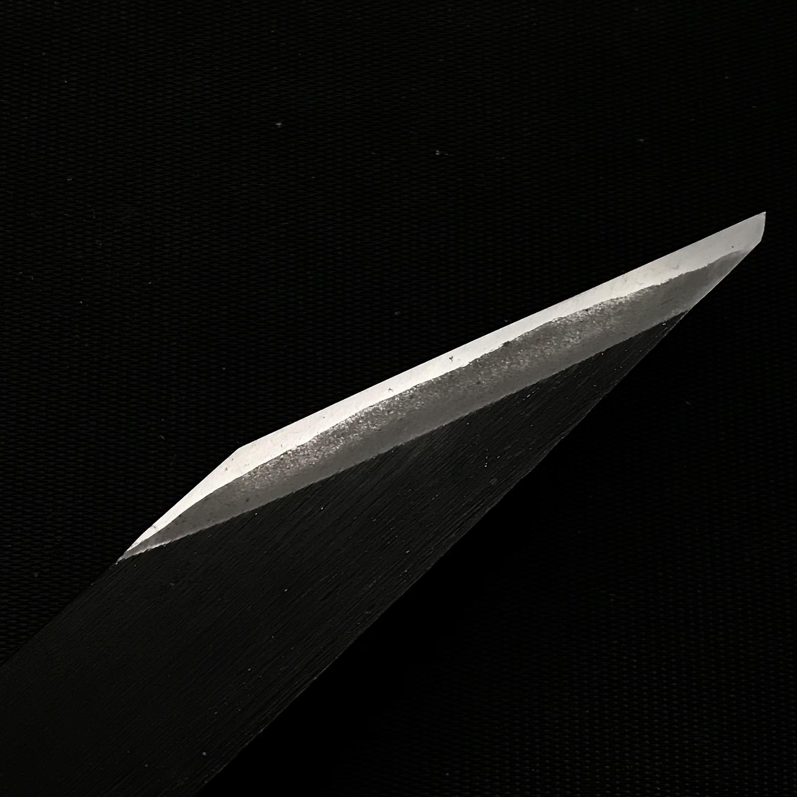 Old stock Sakamitsu 1st generation Special Kiridashi  掘出し物 初代坂光作 切出し小刀 両刃 7分