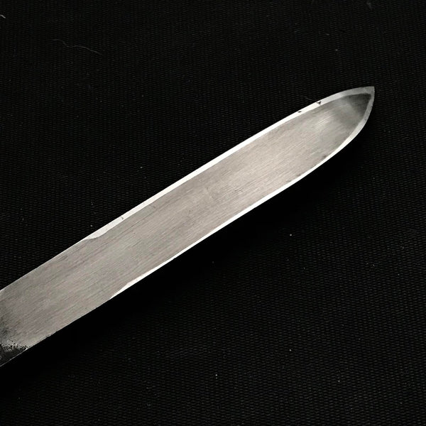 Old stock Kouetsu Carving knife left hand 掘出し物 東京侊悦作 生反り小刀 左