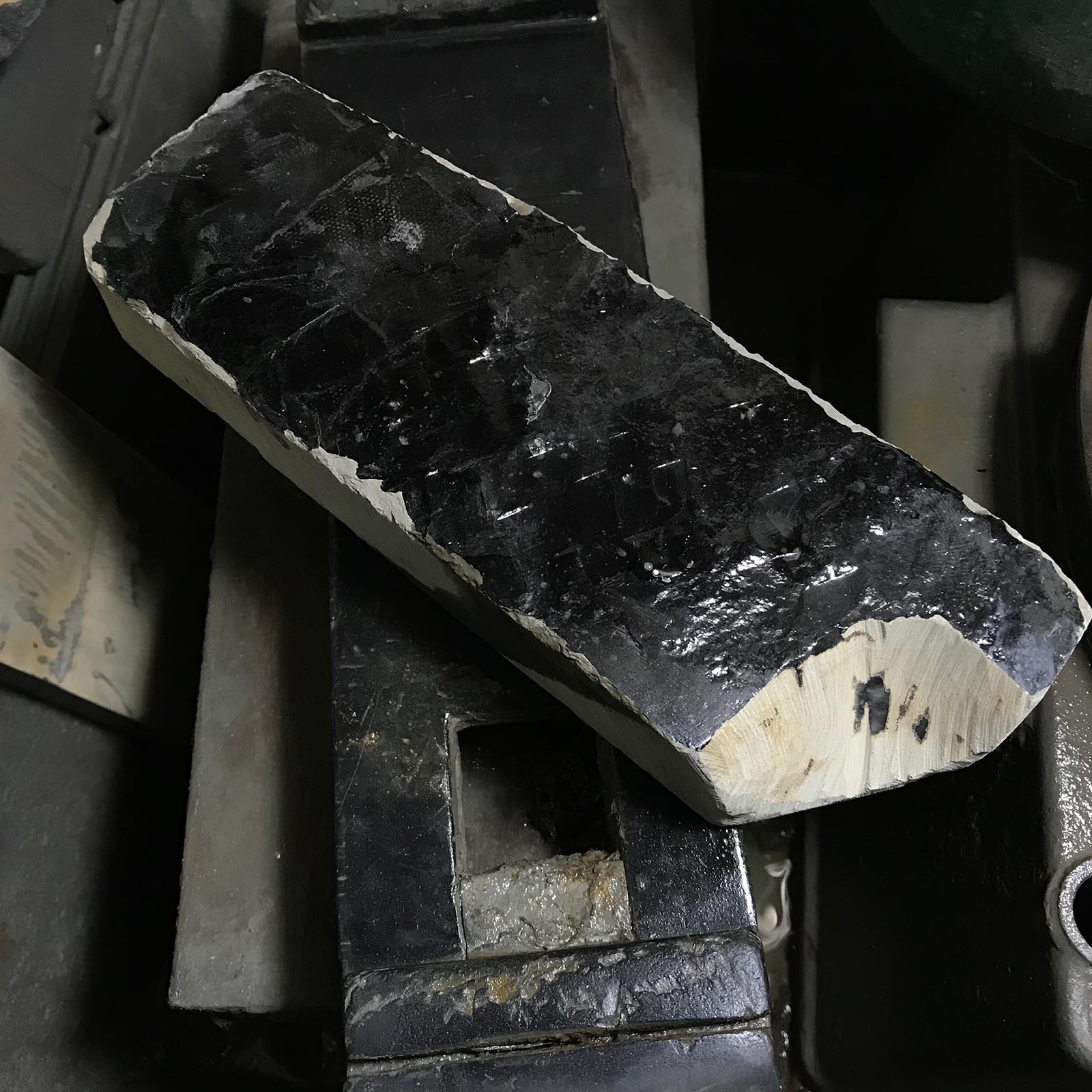 #A33 旧在庫 山名不明 砥石 和製 天然仕上砥石 道具 砥石 掘り出し物 天然仕上砥石 山不明 戸前