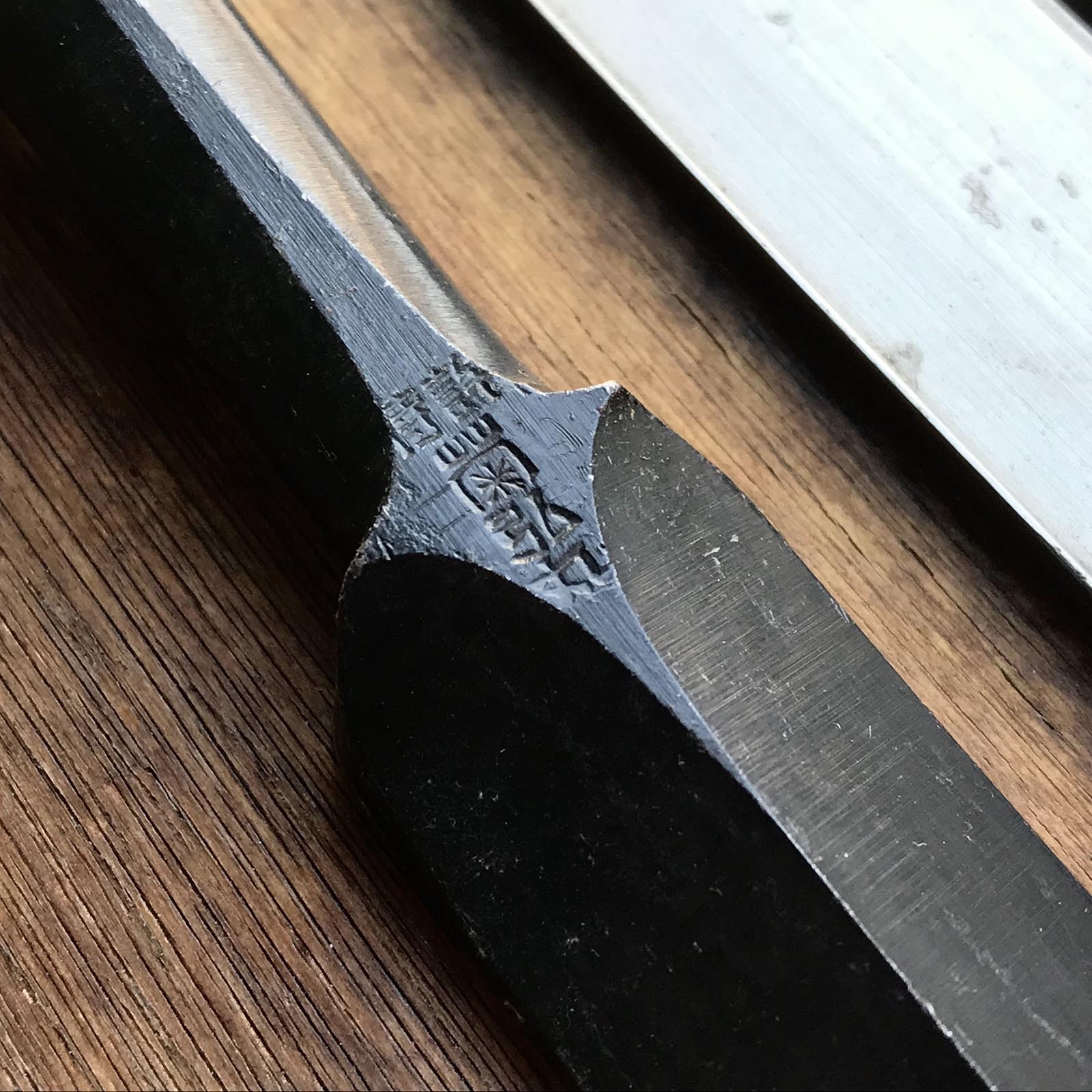 旧在庫 菊弘丸 鑿セット（大月のみ、本月のみ） 掘り出し物 菊弘丸 本突き組鑿 48,24mm