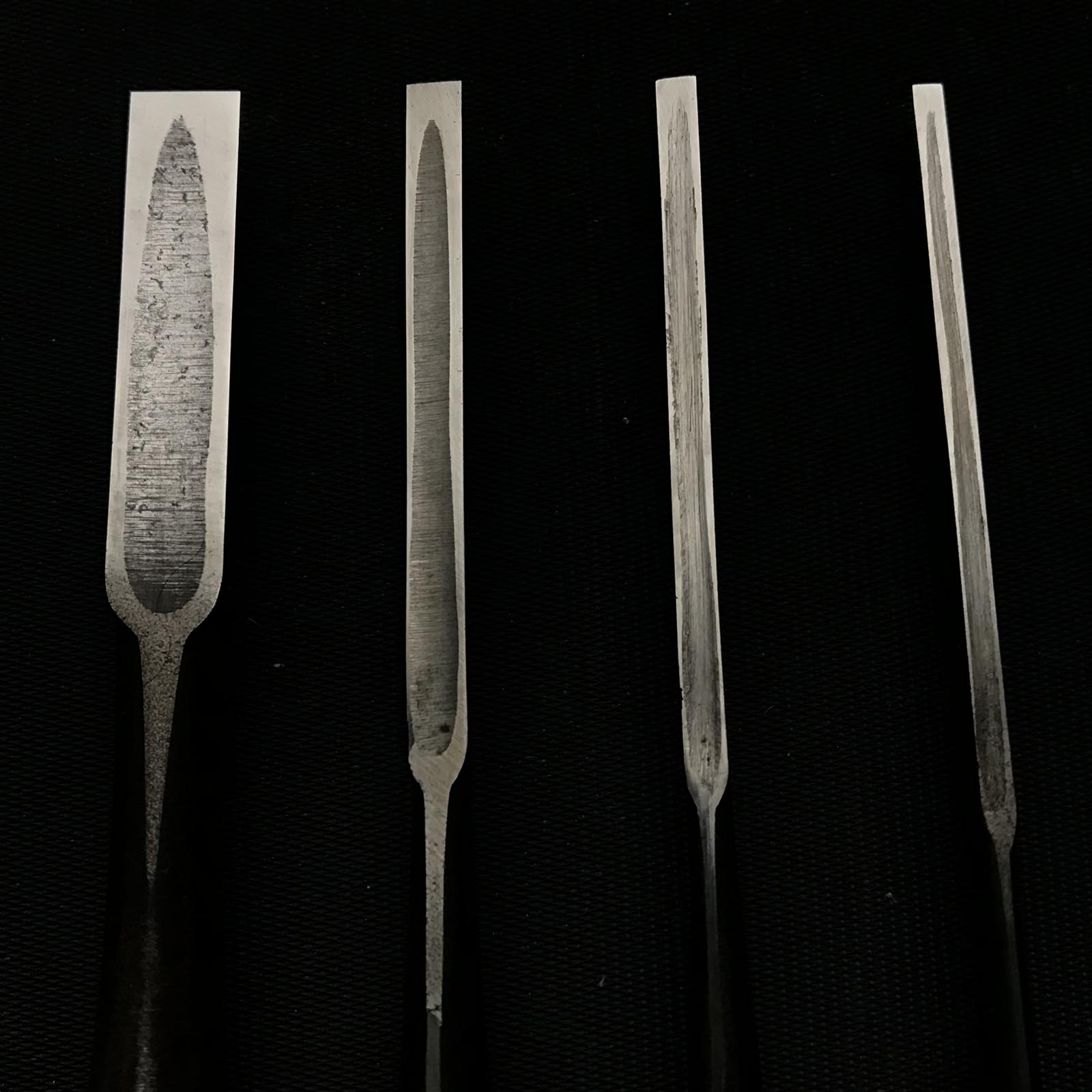 左久作二代目 卓上のみセット 二代目左久作 特注 追入鑿 5本セット 鞘付