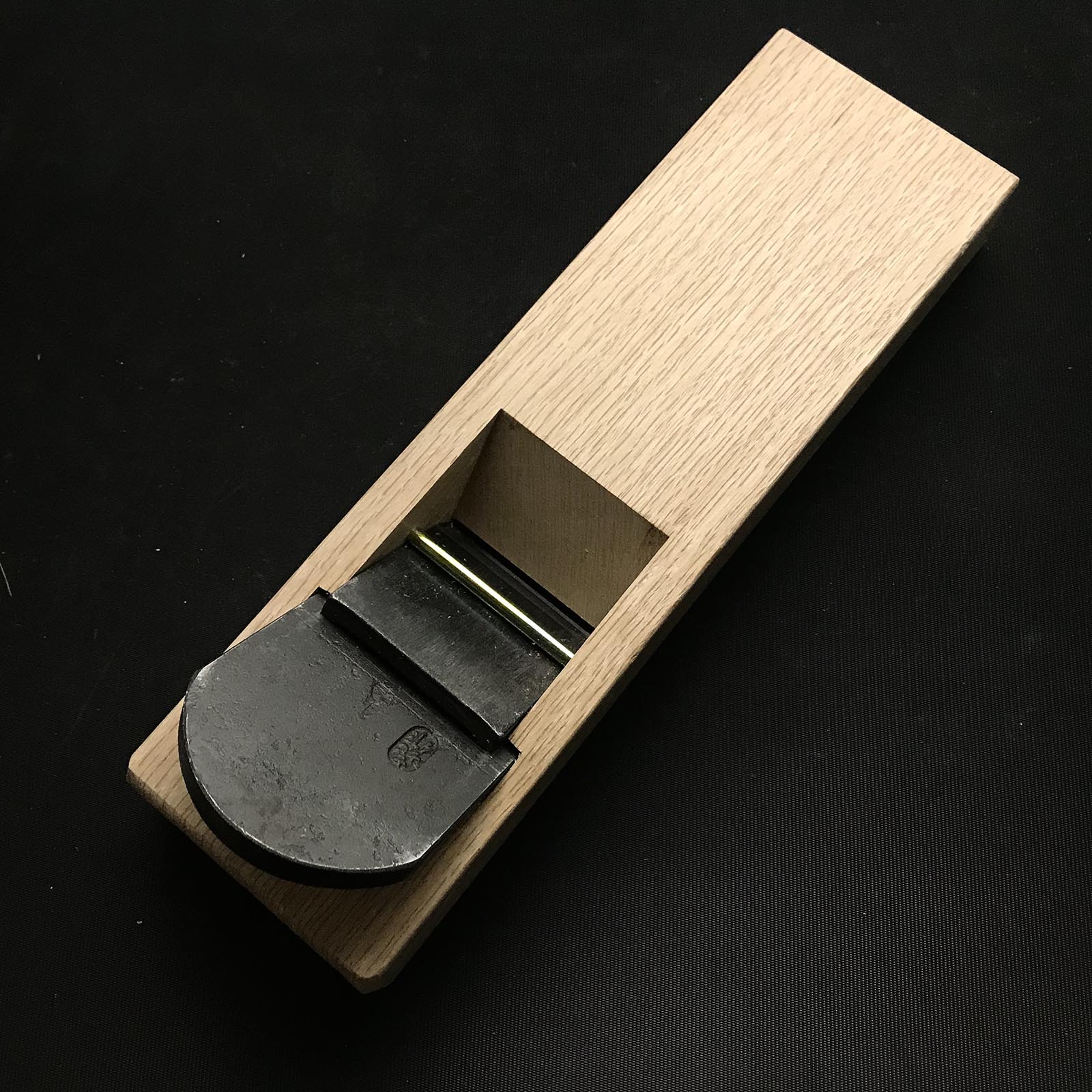 Shipping free!!! Ready to use!!  Kisaku Smoothing Plane(Kanna) by Seisuke Mizuno 
送料無料  初心者におすすめ 直ぐ使い  水野清介作 キ作 仕上げ鉋 寸六 65mm