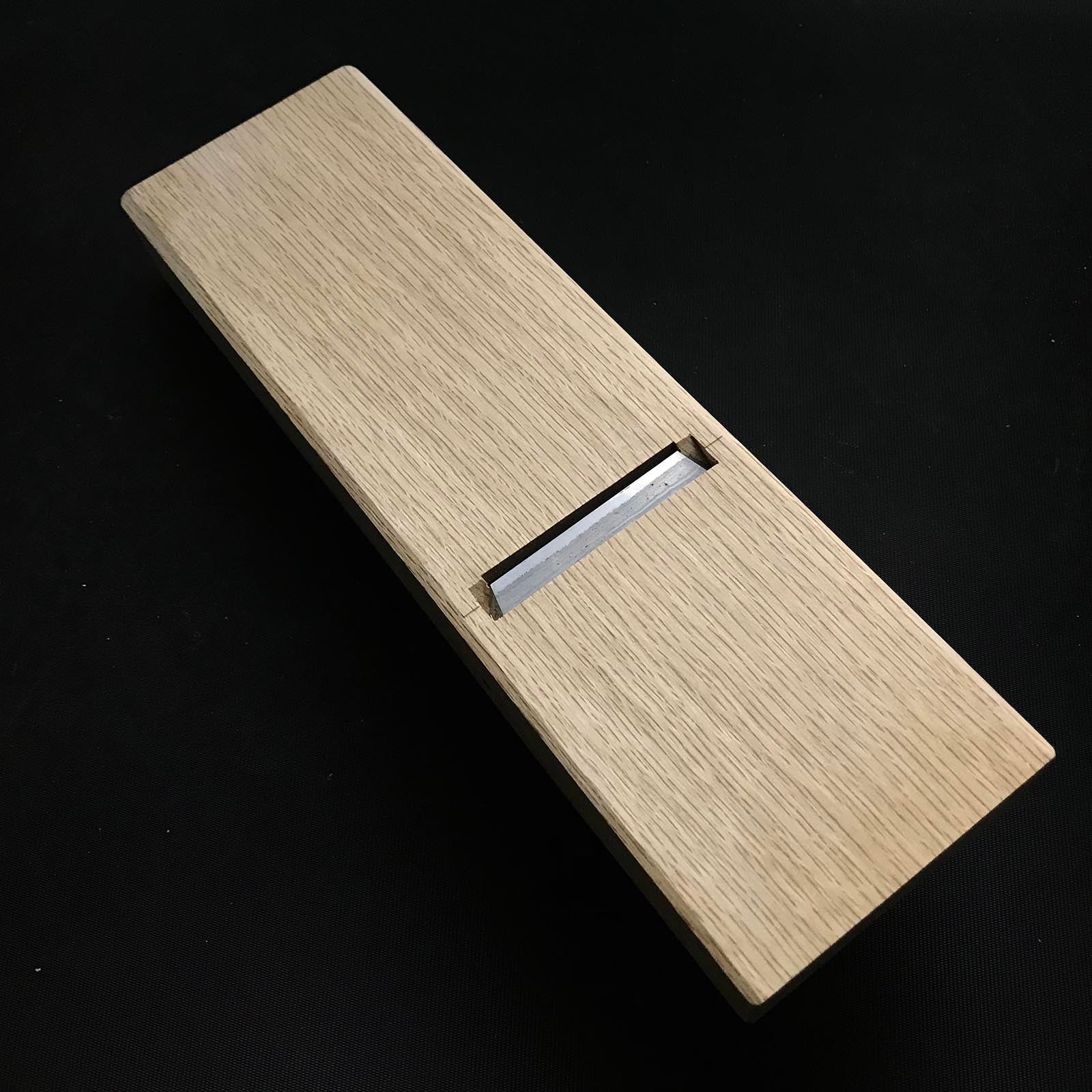 Shipping free!!! Ready to use!!  Kisaku Smoothing Plane(Kanna) by Seisuke Mizuno 
送料無料  初心者におすすめ 直ぐ使い  水野清介作 キ作 仕上げ鉋 寸六 65mm