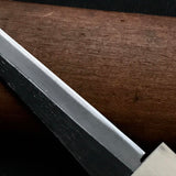 Baishinshi Kuri Kokatana (Carving knife) with white steel Right hand 梅心子 繰り小刀 右 95mm