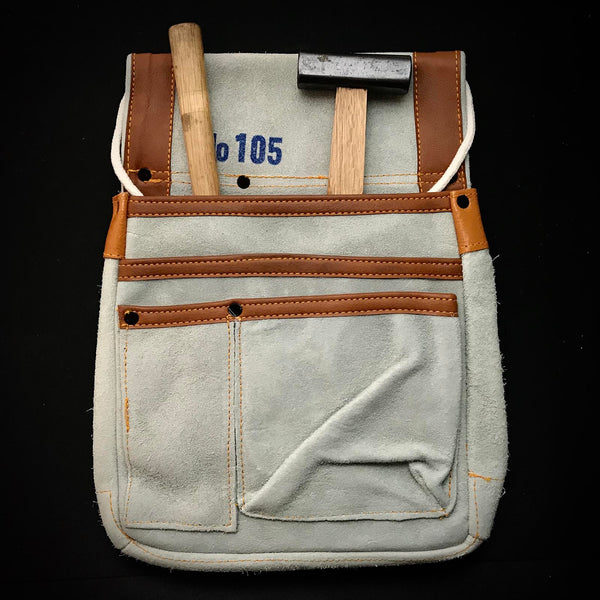 Wroking Waist Bag Japanese Carpenter  Working Bag  大工 腰袋  | Leather 革製  #3