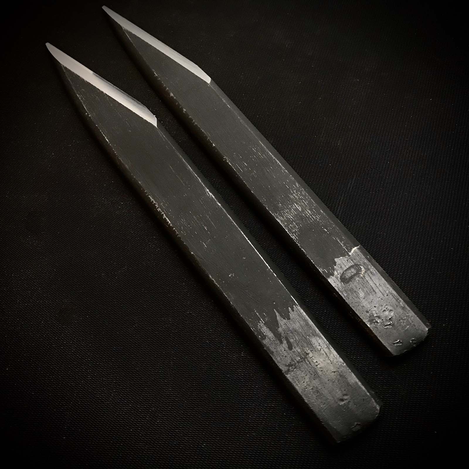 彫刀晟 小倉晟作 切出し小刀 右 21mm 24mm – YAMASUKE KurashigeTools