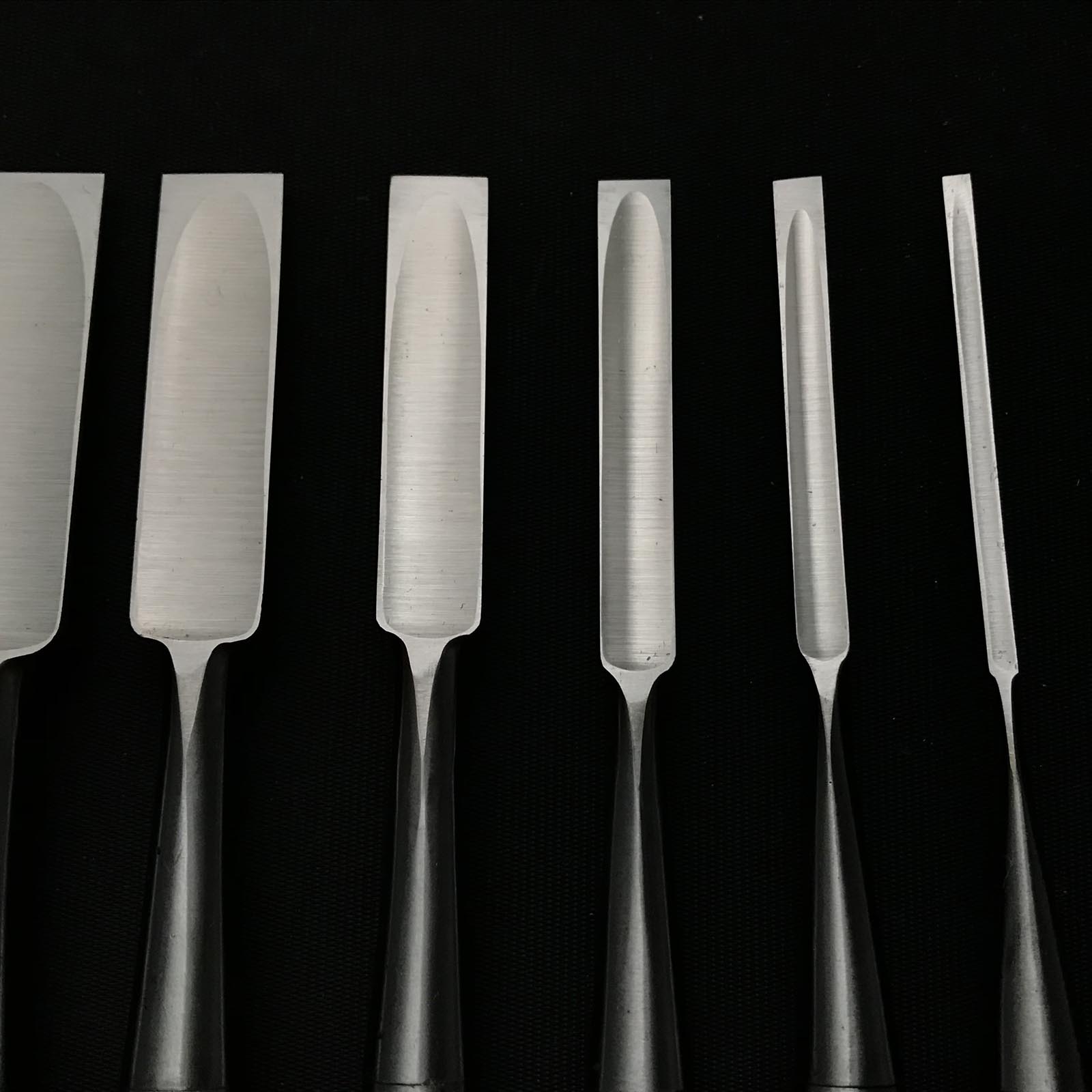 Old stock Toshihiro Bench chisels set by Sukemaru 掘出し物 寿弘 四