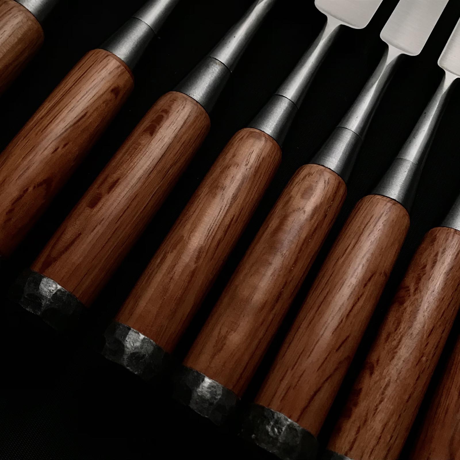 Old stock Toshihiro Bench chisels set by Sukemaru 掘出し物 寿弘 四