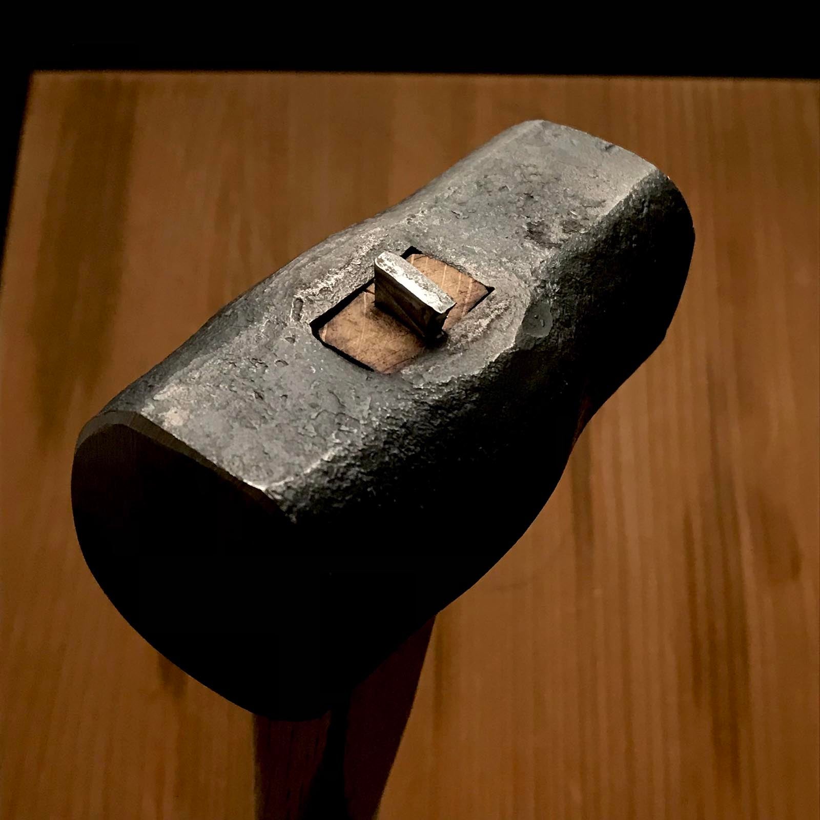 Hand made Japanese Blacksmith tools Hammer(Hitsukuri-Tsuchi)  鍛冶屋道具 火造槌 柄付 1.1kg, 1.3kg