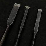 Old stock Koshitaka Bench chisels（Oirenomi）掘出し物 越孝 追入鑿 9,12,15mm