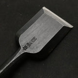 Old stock Meitoshi Bench chisels by Tasai  掘出し物 田斎作  明とし  追入鑿 42mm