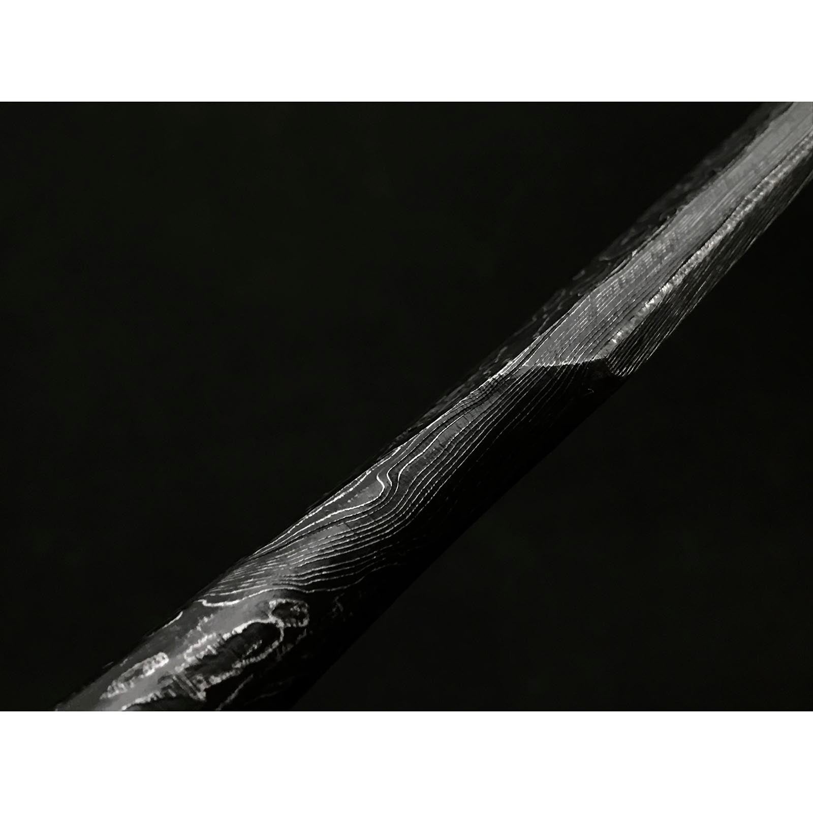 Tasai Mokume Special Bench chisels (Wakisashi Nomi) with leather bag 田斎作 木目 脇差し鑿 追入鑿  24mm 27mm