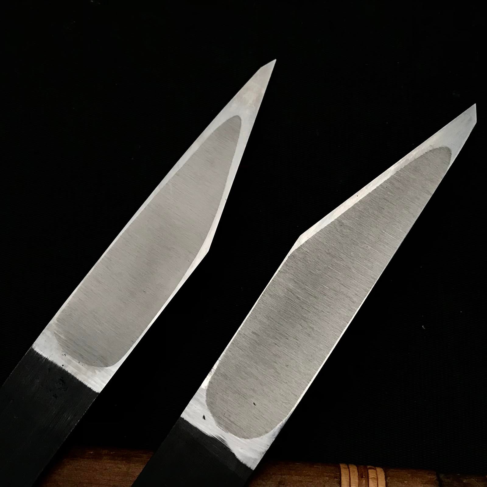 Tasai Kiridashi Knives Right & Left 田斎作 切り出し小刀 左右 21mm