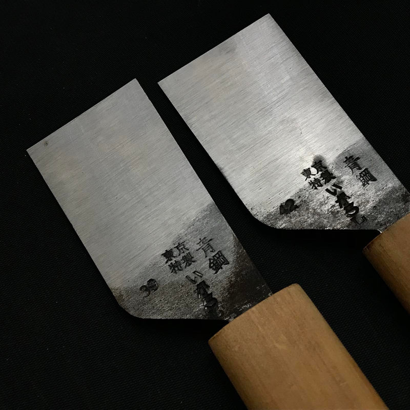 旧在庫 Igarashi Hand Made 青鋼革工具 掘り出し物 いがらし 革包丁 青紙鋼 42,36mm