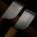 Old stock Tadahiro Hand Made Leather tools   掘出し物 忠弘 革包丁 36,42mm