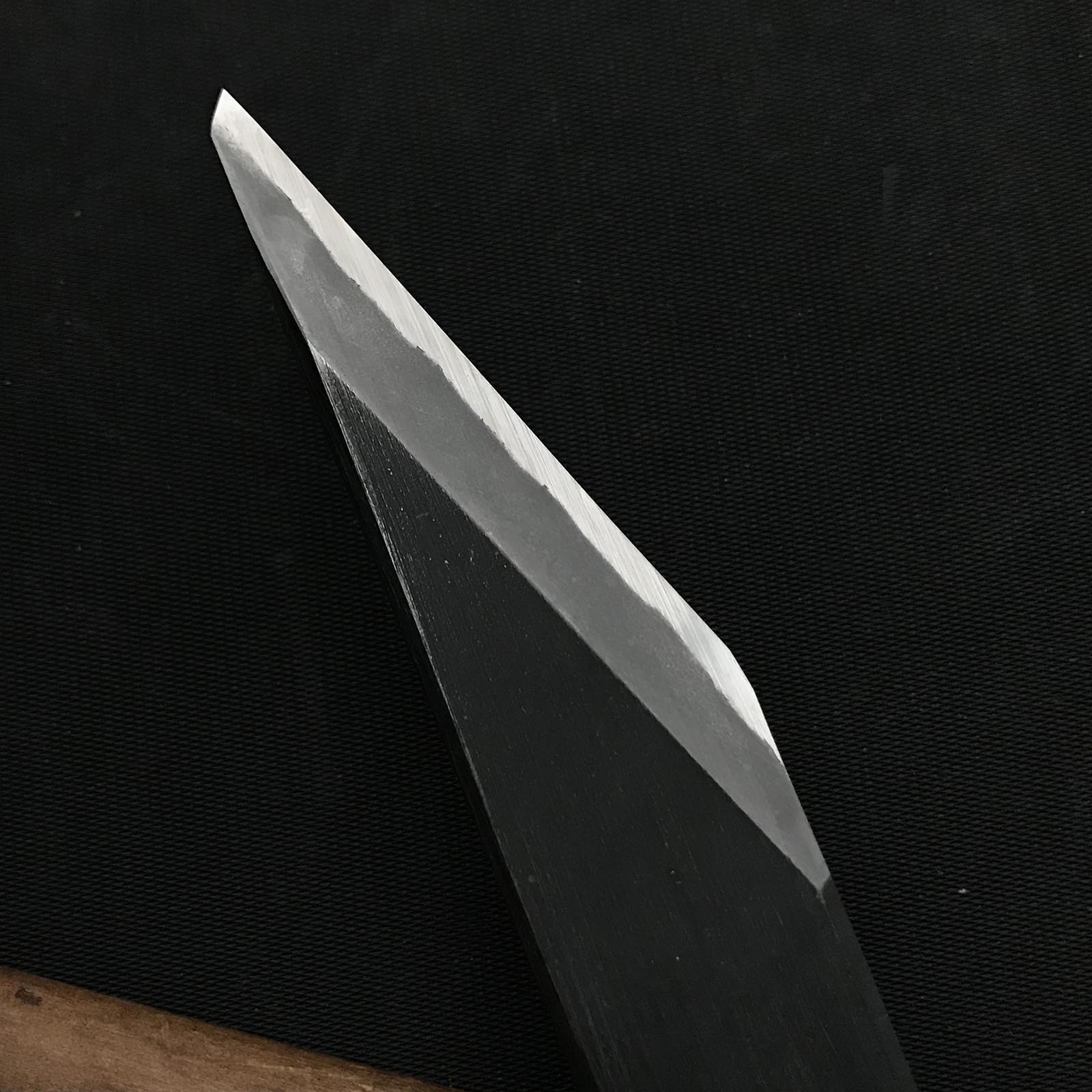 Old stock Sakamitsu 1st generation Kiridashi Kokatana with white steel  掘出し物 初代坂光作 切出小刀 右 24mm