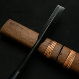 Old stock Hidechika Dovetail Paring chisels (Usunomi) with white steel 掘出し物 秀近 鎬薄鑿 15mm