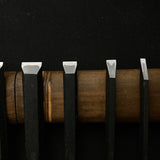 Takasho Bench chisels set with white steel  ___ ___ 高昇作 追入組鑿 Oirenomi