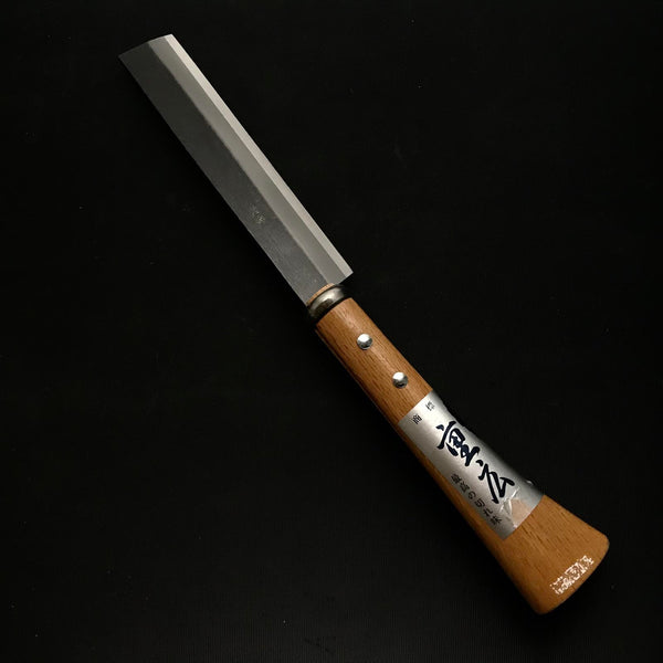 Shigehiro Bamboo Nata Knife with Double edged 重広 竹割り鉈 170mm