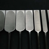 Tasai Paring chisels (Usunomi) with white steel 田斎作 薄鑿