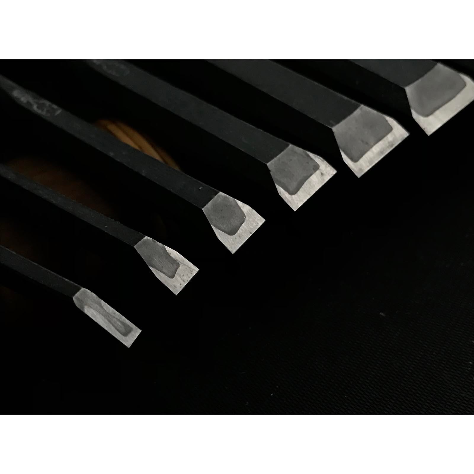 Old stock Mitsuhiro Bench chisels set by Yamahiro 掘出し物 光弘
