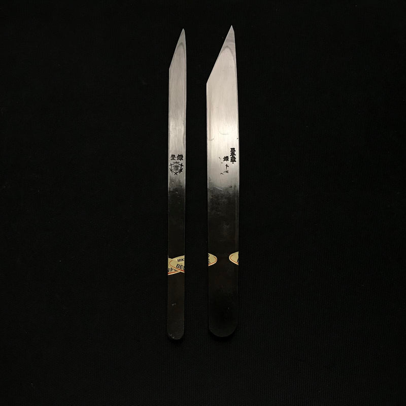 Mikisho Kiridashi (Carving knife) Right hand  三木章 切出し小刀 右 9,12,15,18mm