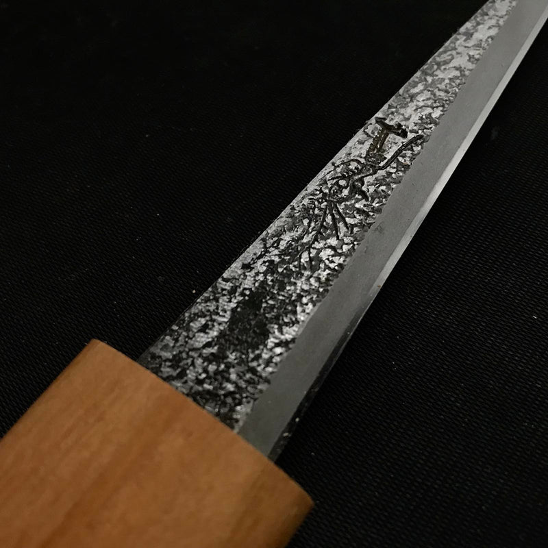 Mikisho Kuri Kokatana (Carving knife) Right hand  with Sakura wood scabbard and handle 三木章 繰り小刀 桜鞘 右 135mm