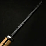 Ryuosai Bamboo Nata Knife with Double edged 竜王斎 竹割り鉈 鞘付 180mm