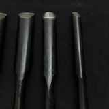 Old stock Uchimaru-Nomi Gouge Chisels (shallow U) 掘出し物 内丸鑿  浅丸 30,24,15,12,9mm