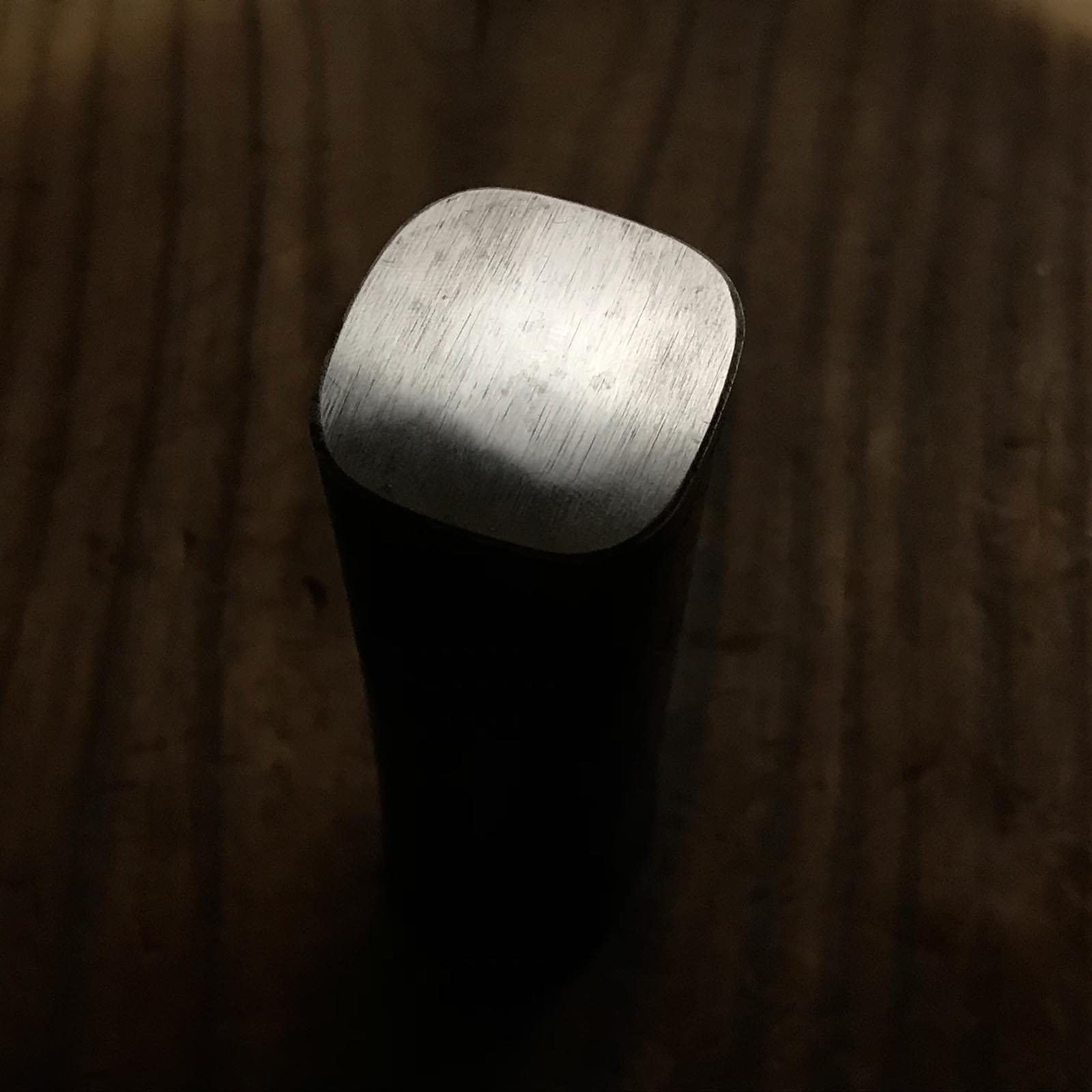 旧蔵 高三郎 オールスチール角槌 掘り出し物 長谷川幸三郎氏 四角玄翁 100匁