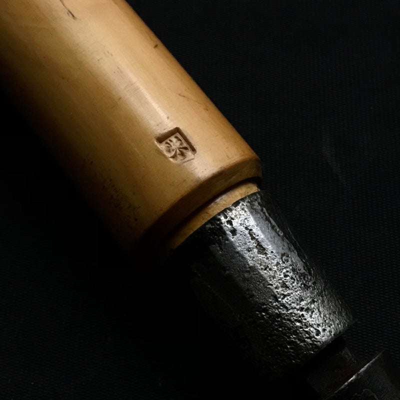 Old stock Kunikei 3rd Generations Special Timber chisels by Ikeda Yoshiro  掘出し物 魂 池田慶郎氏 三代目国慶作 叩鑿 48mm Tatakinomi